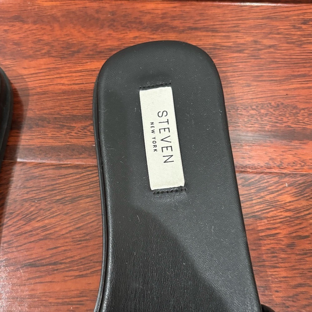 Steven New York sandals size 10 black - Picture 3 of 6